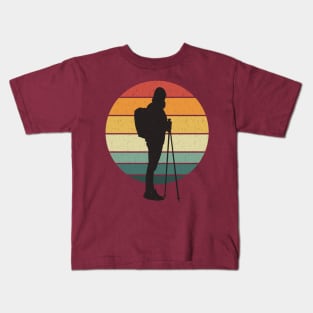 hiking vintage Kids T-Shirt